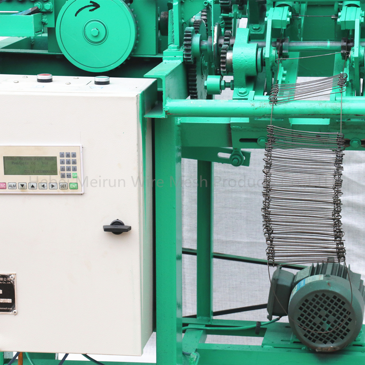 New style design electro galvanized and black annealed wire double loop tie wire machine/wire ring machine