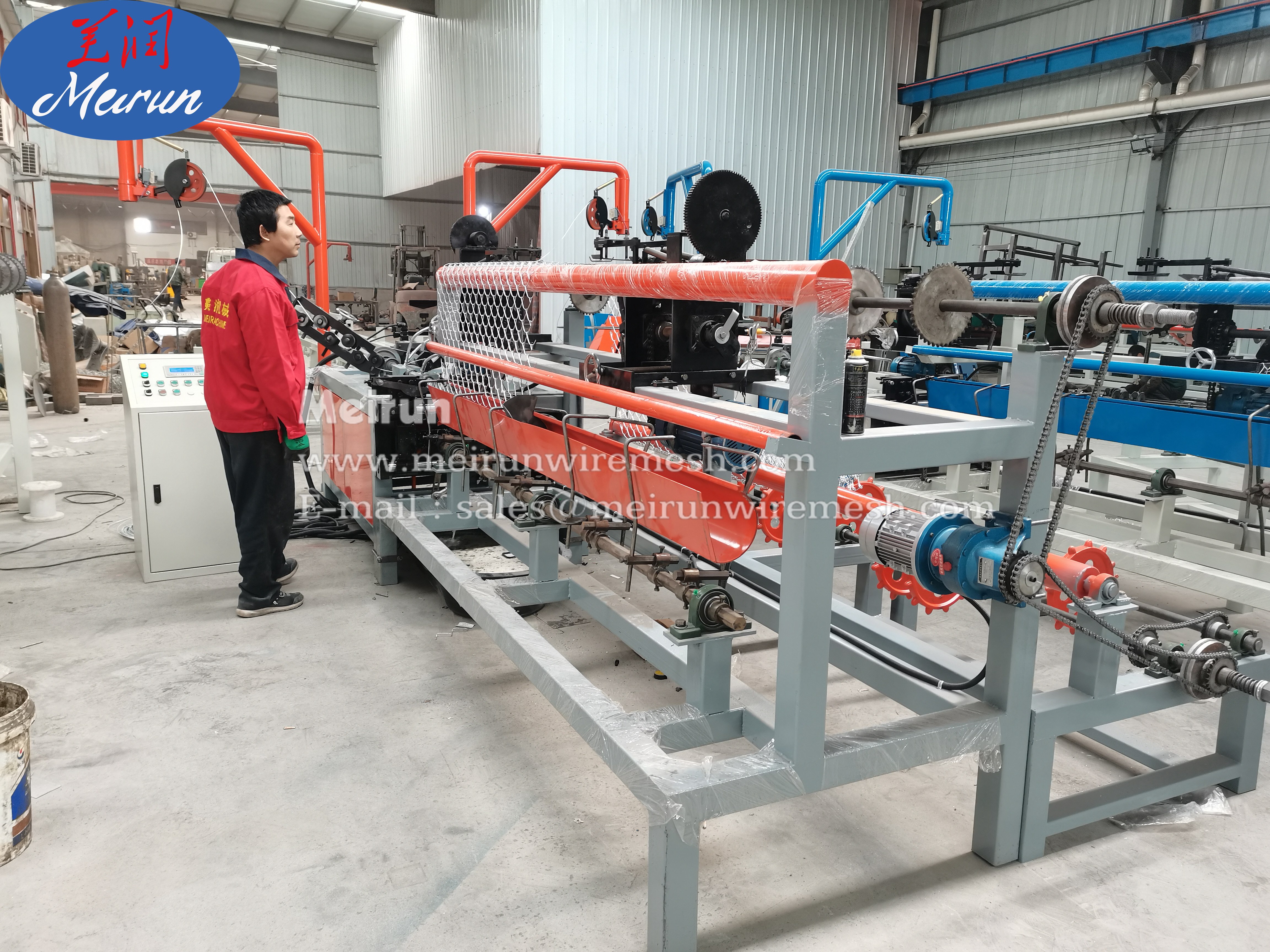 Chain Link Fence Machine Fully Automatic