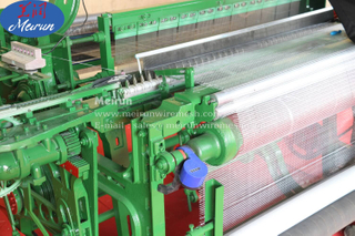 Fiberglass Mesh Coating Weaving Machine
