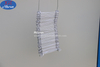 PVC Coated Double Loop Wire Ties/galvanized Bag Sack Bar Ties Machine