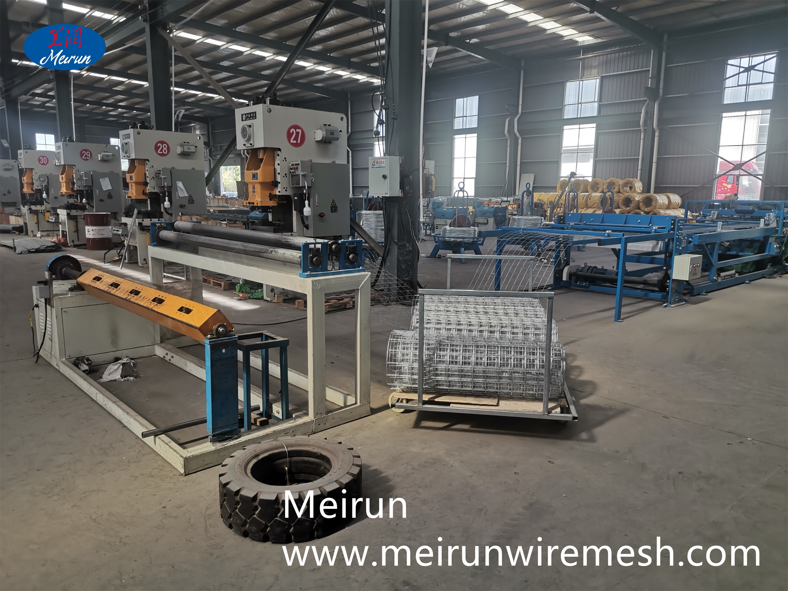 Plc Automatic Construction Welded Wire Mesh Machine Supplier