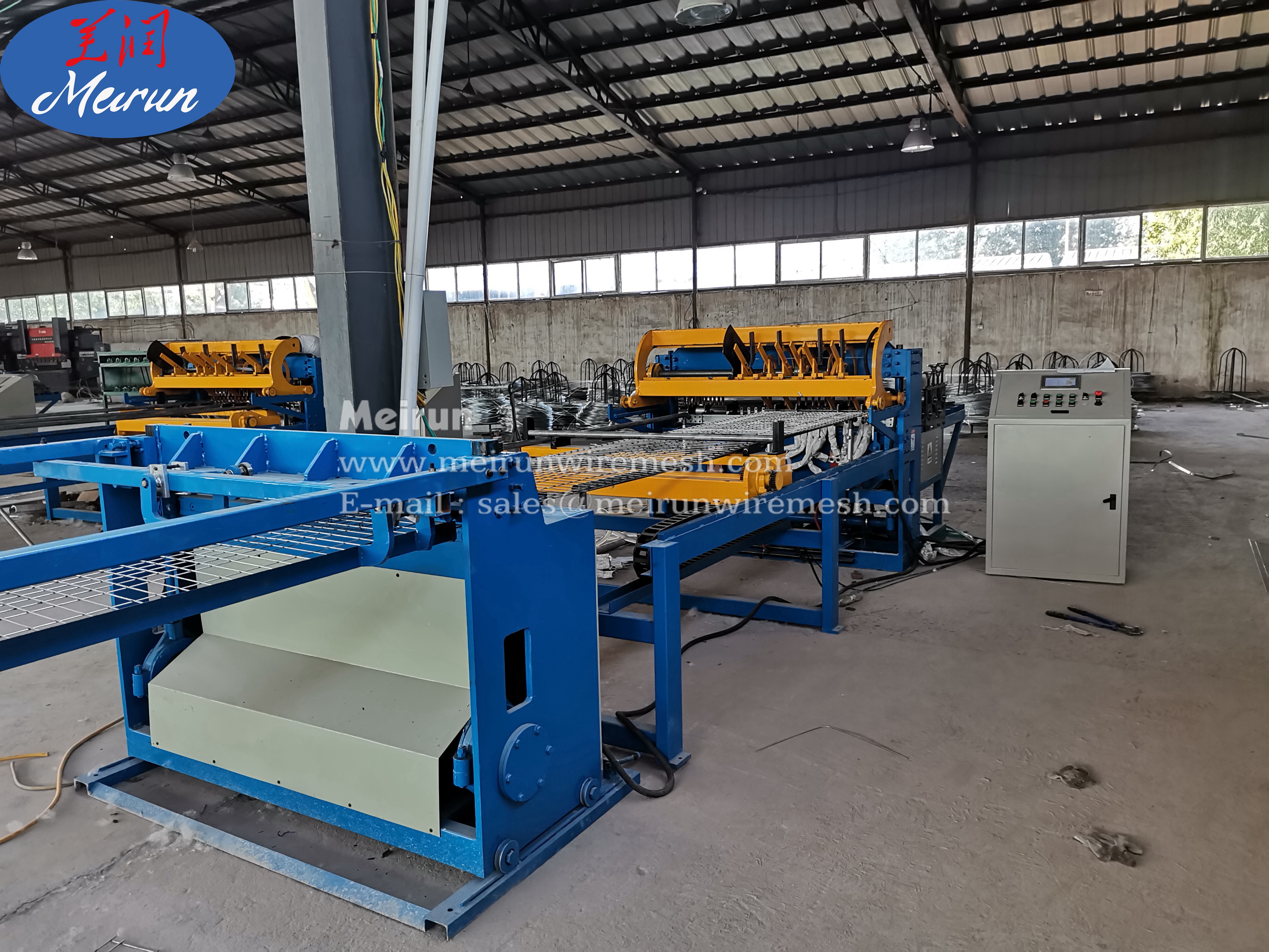 Electric Welded Wire Mesh Machine Made in China Anping 