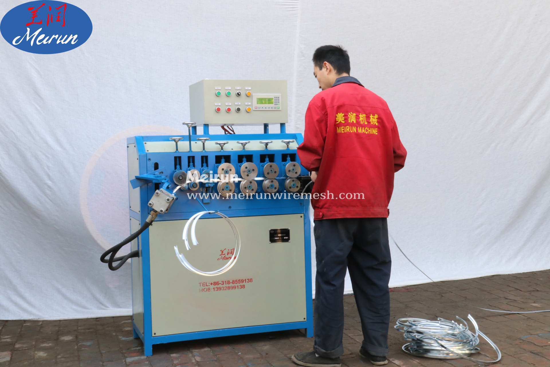 Popular in The World Roll Product Coiler Making Machine