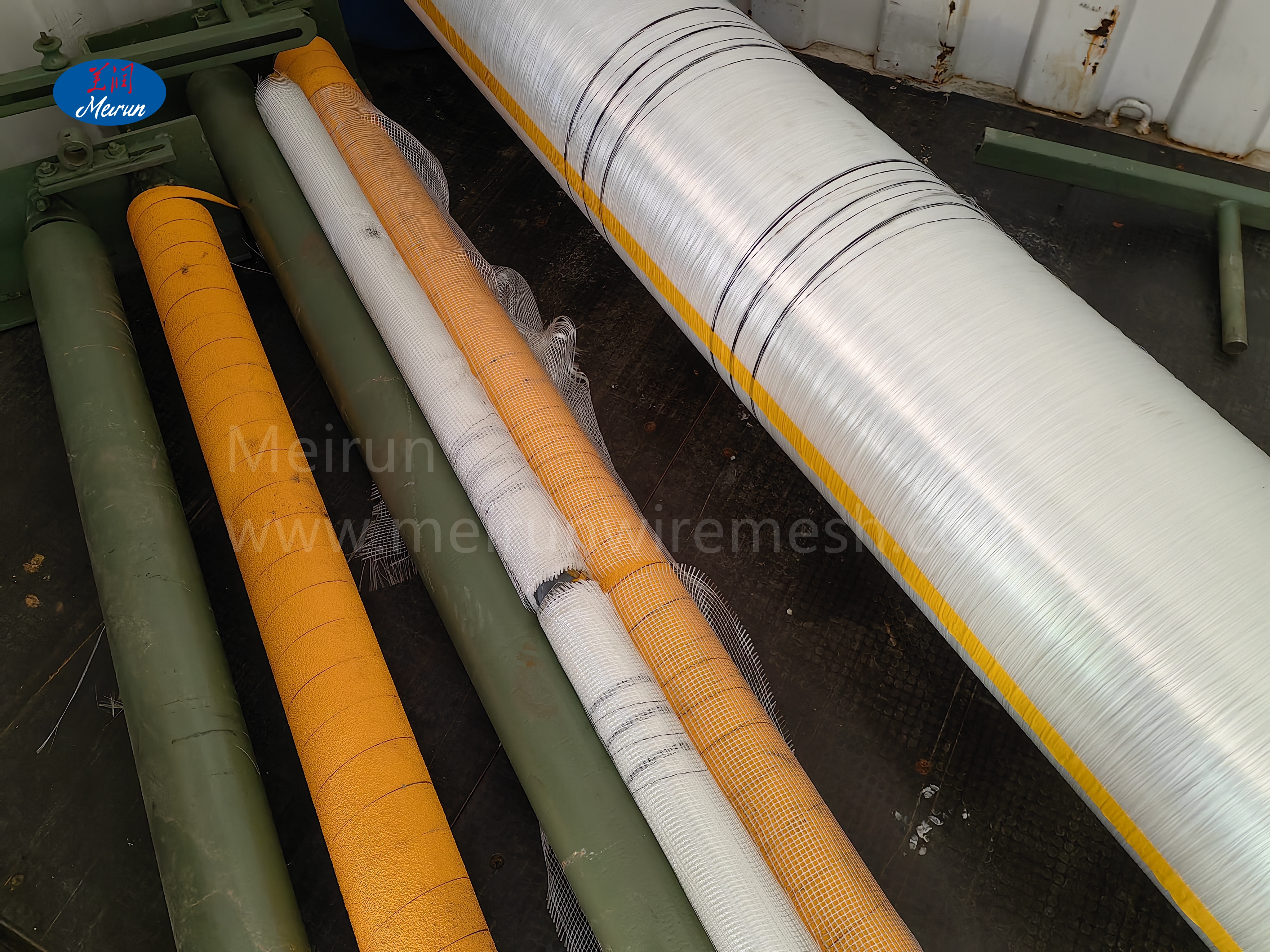 Fiberglass wire fence coating produce line 