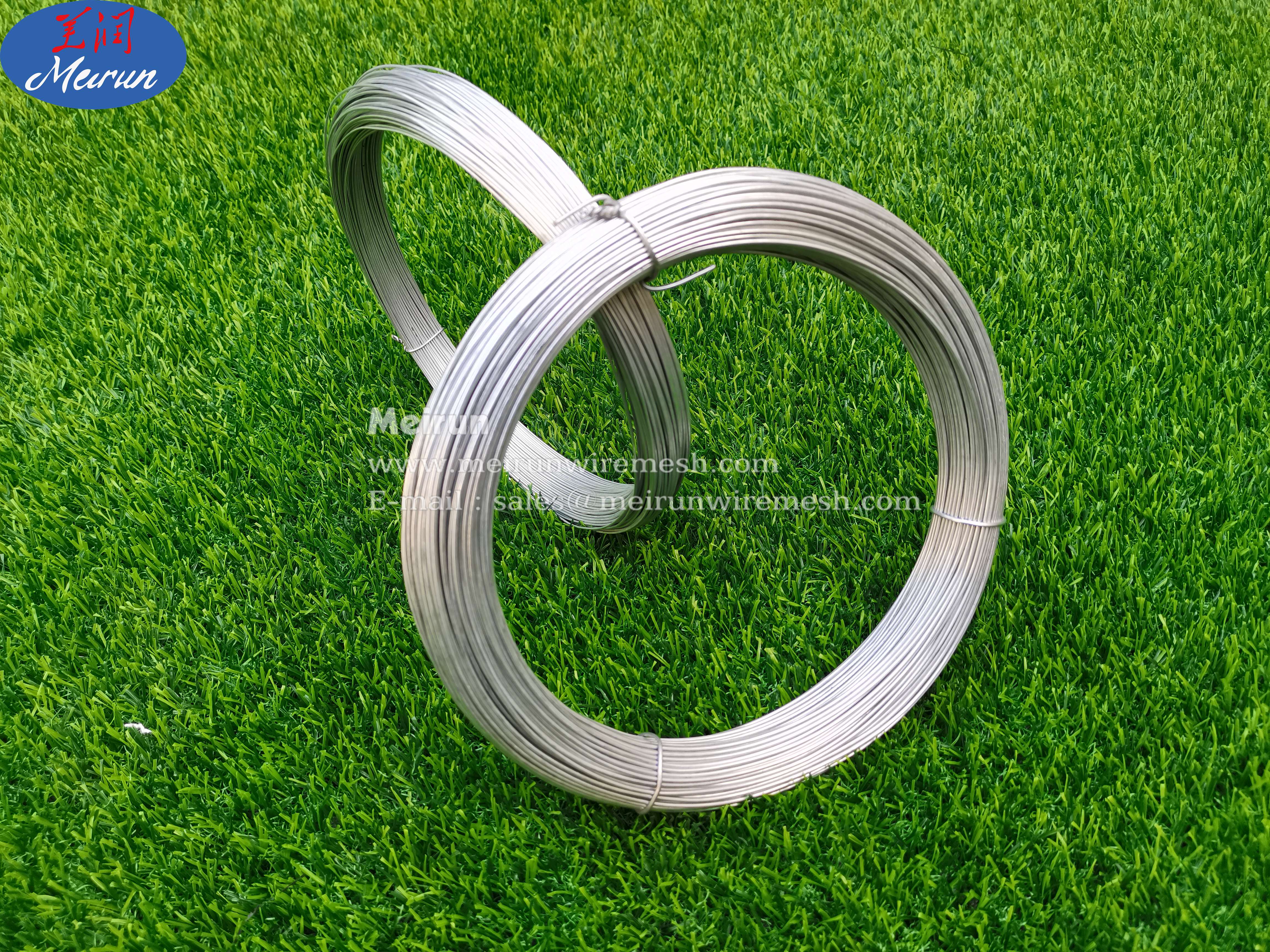 Small Spools Electric Galvanized Rebar Tying Wire Coil Spools For Rebar