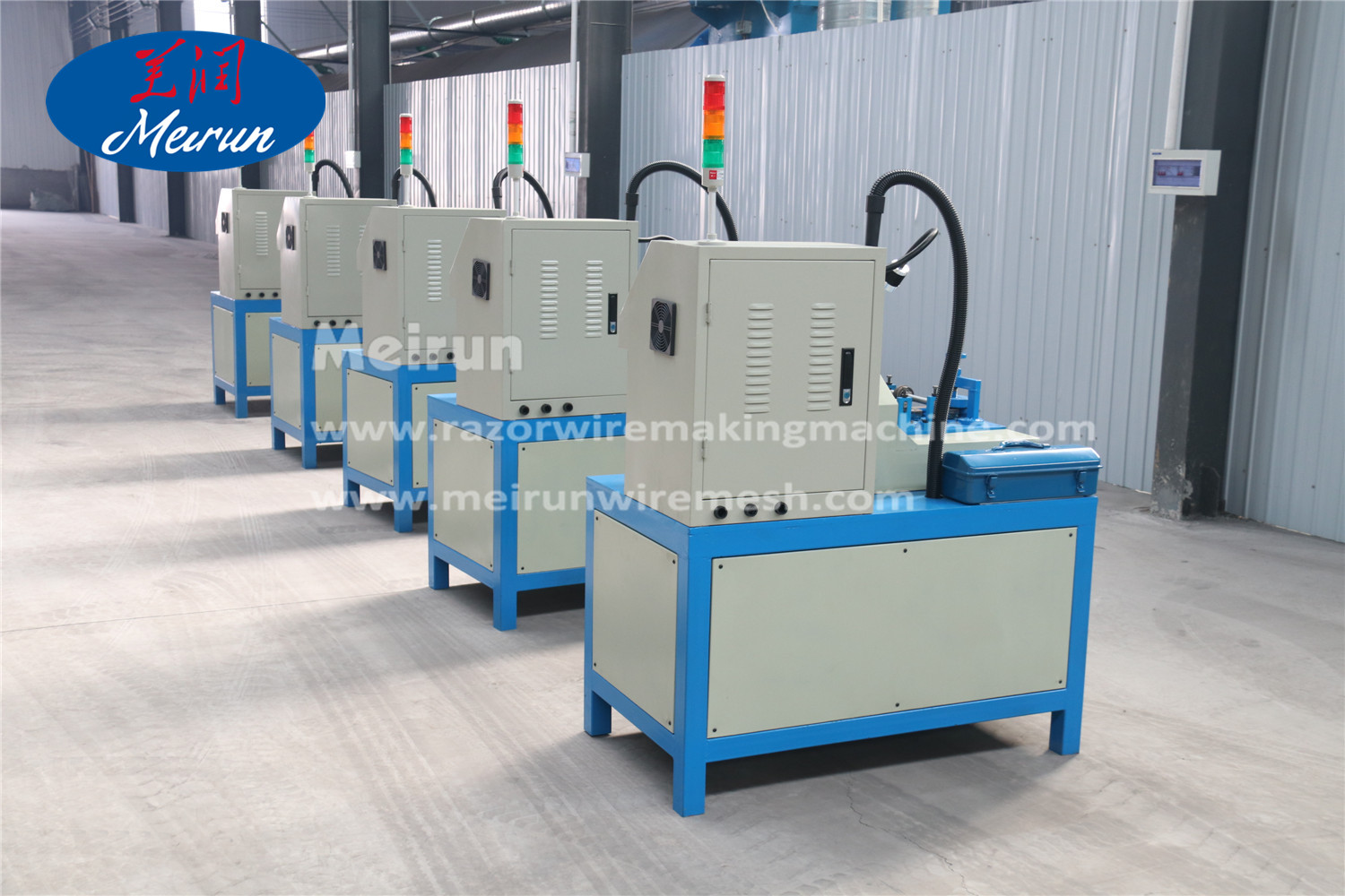Bto And Cbt Type Razor Barbed Wire Fence Making Machine