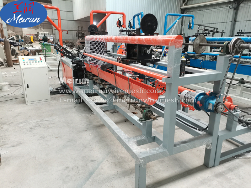 Hot Selling Chain Link Wire Fence Making Machine 
