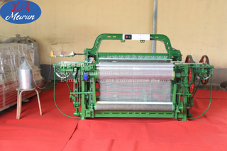 High quality fiber glass insect screen wire plastering mesh weaving machine with selvage