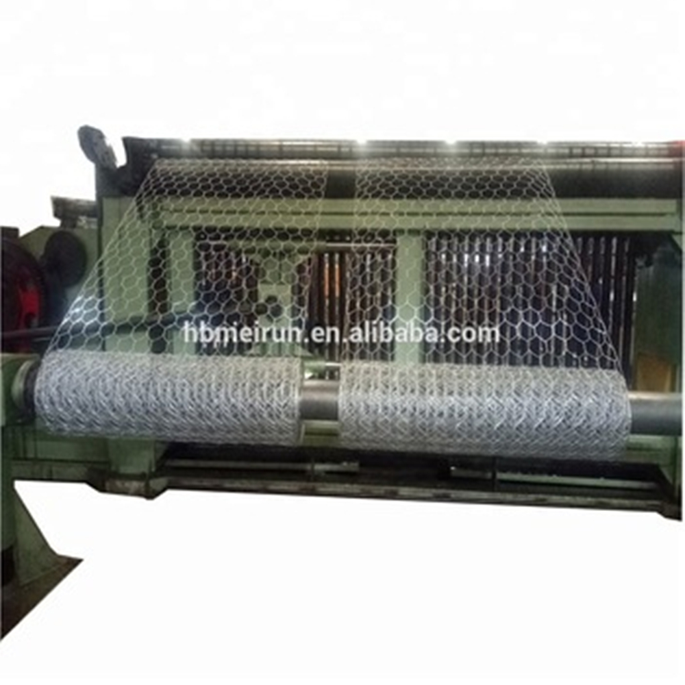 gabion wire mesh weaving machine /stone cage net machine from china manufacturer