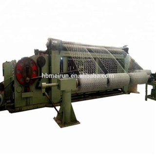 gabion wire mesh weaving machine /stone cage net machine from china manufacturer