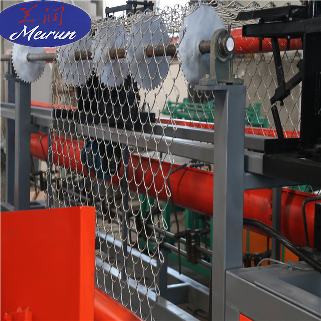 Full Automatic Chain Link Fence Machine Meirun brand (factory direct sale) 