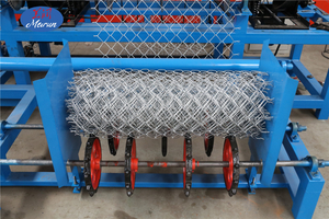 Single Wire Economical And Practical Automatic Diamond Wire Mesh Net Making Machinery