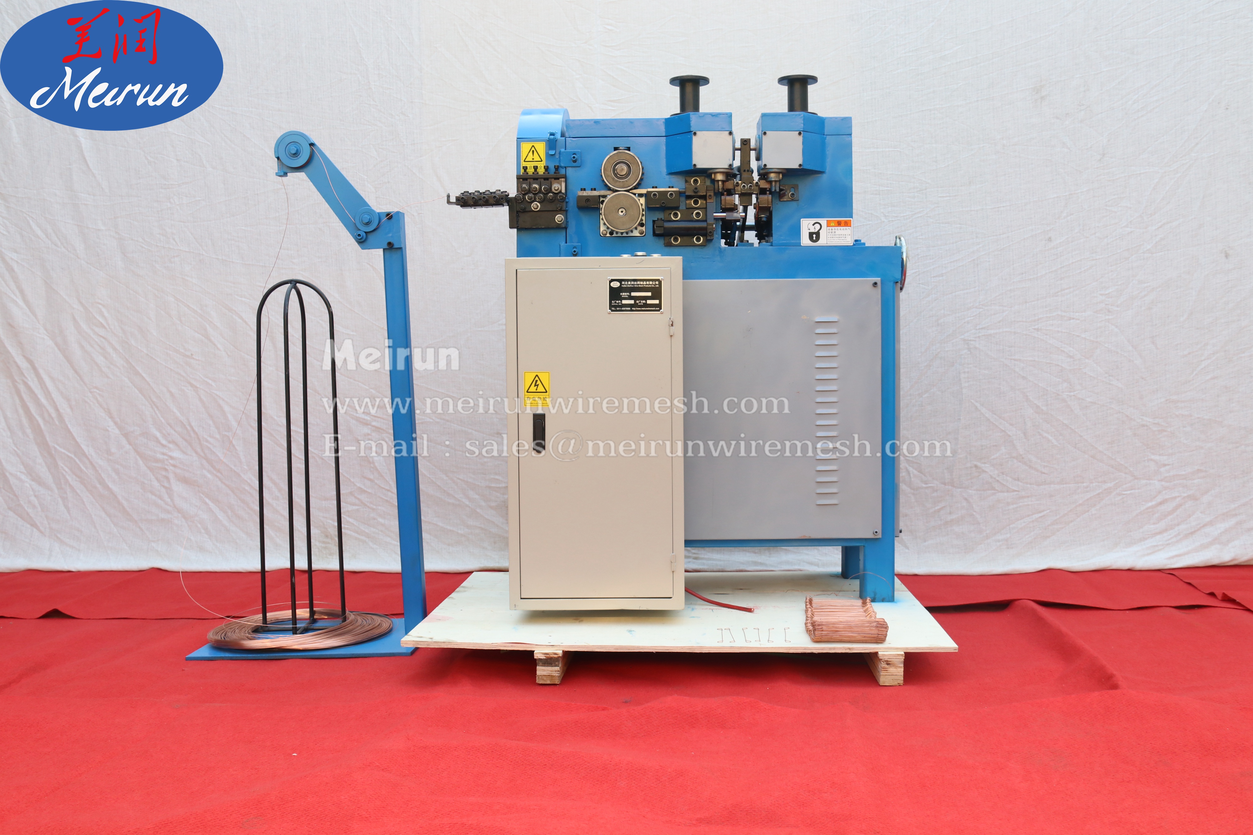 Automatic Double Loop Tie Wire Machine