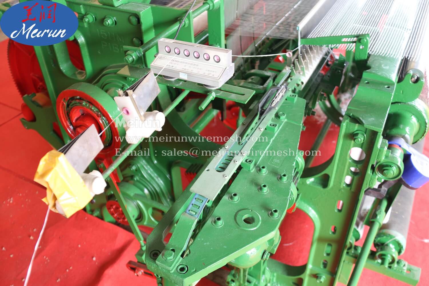 Fiberglass Mesh Coating Weaving Machine