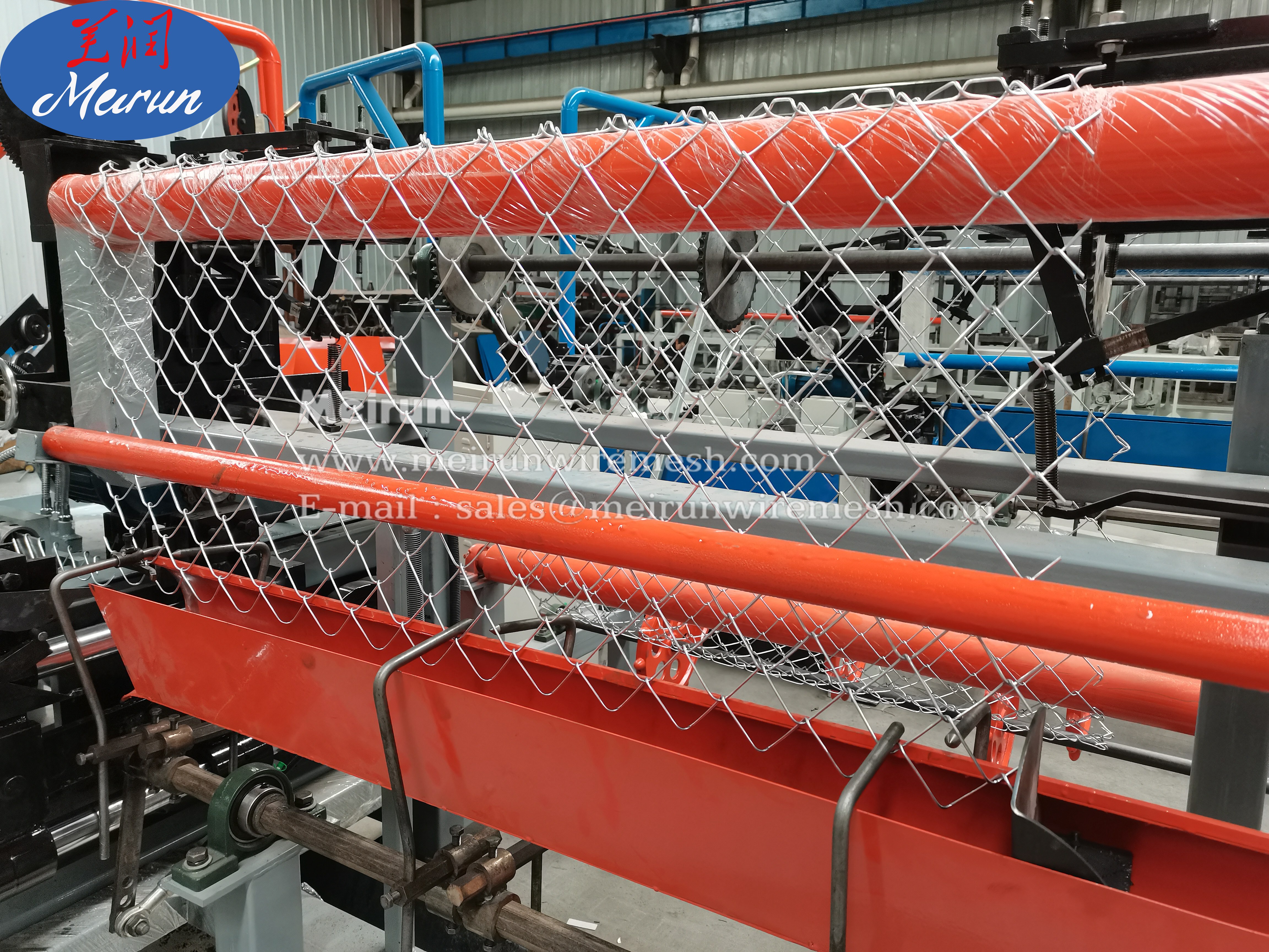 Used Chain Link Wire Fence Manufacturing Machine for Sale