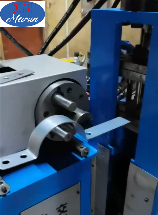 Metal Pipe Hoop Punching Making Machine 