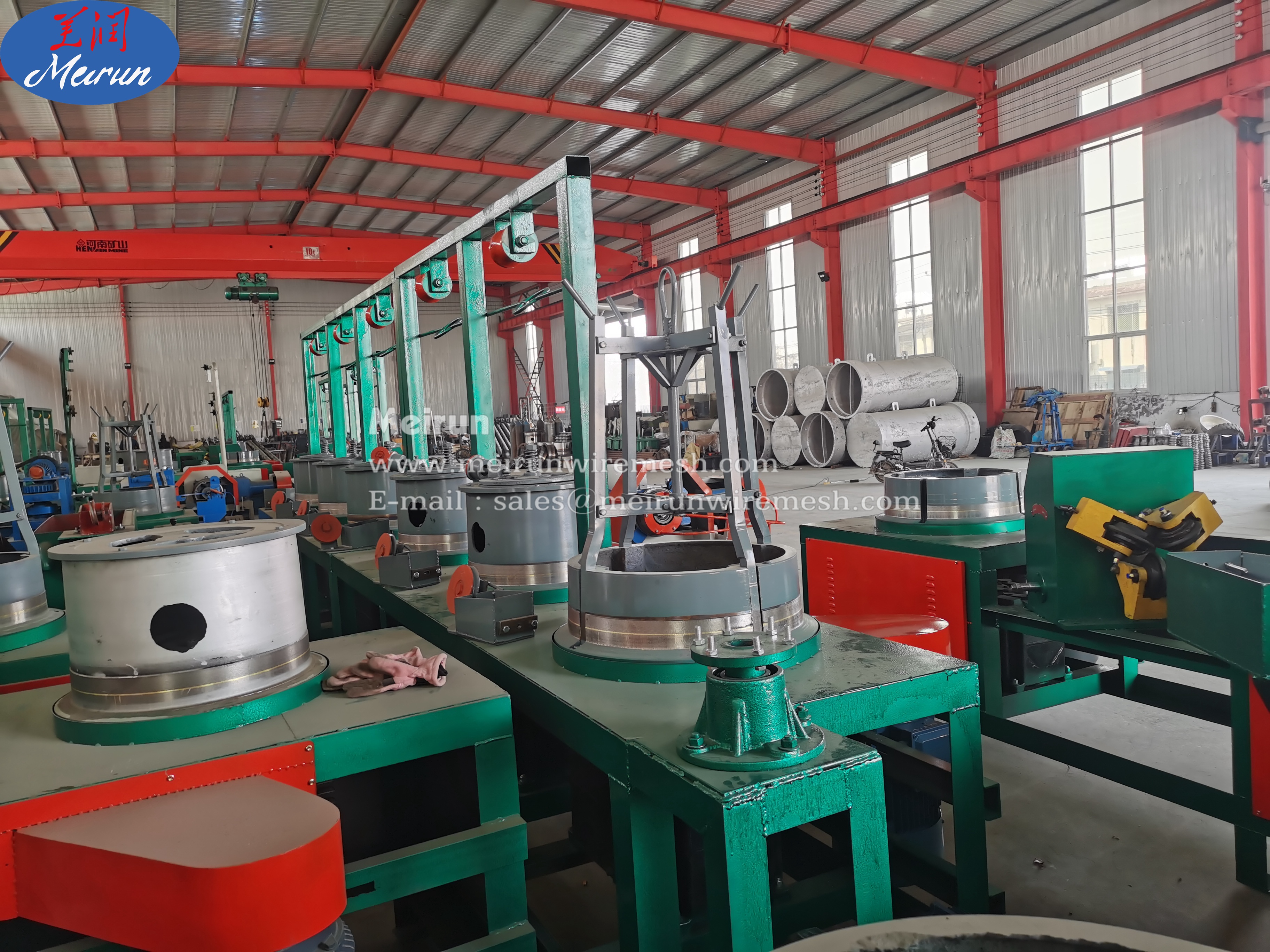High Efficiency Straight Line Water Tank Wire Drawing Making Machine