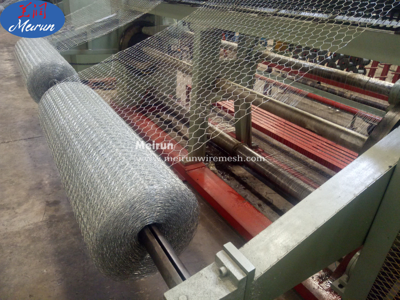 Gabion Mesh Hexagonal Wire Netting Machine for Bird Cages Stone Cages