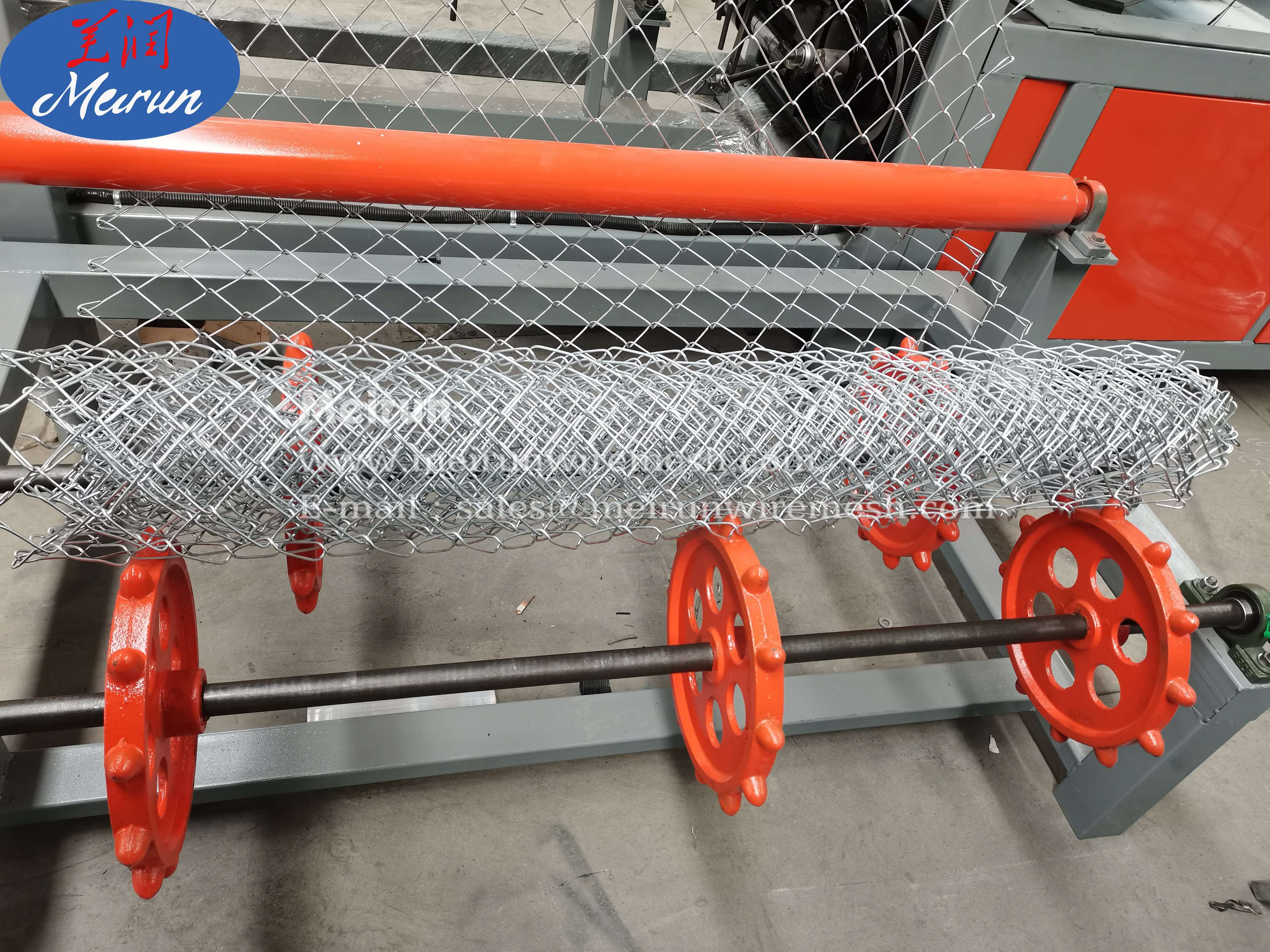 Automatic Galvanized Chain Link Fence Making Machine