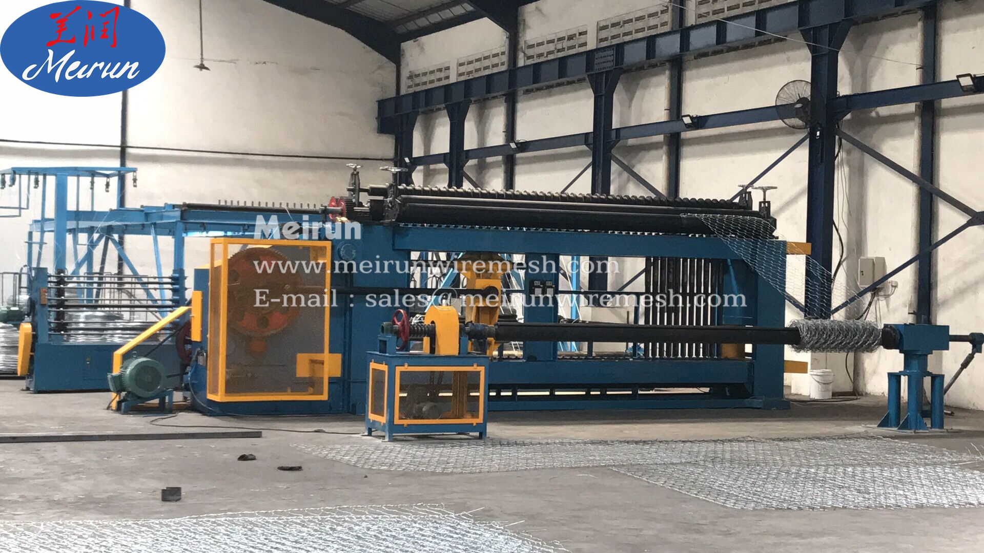 Pvc Fence Gabion Wire Mesh Fence Making Machine Popular in The World 