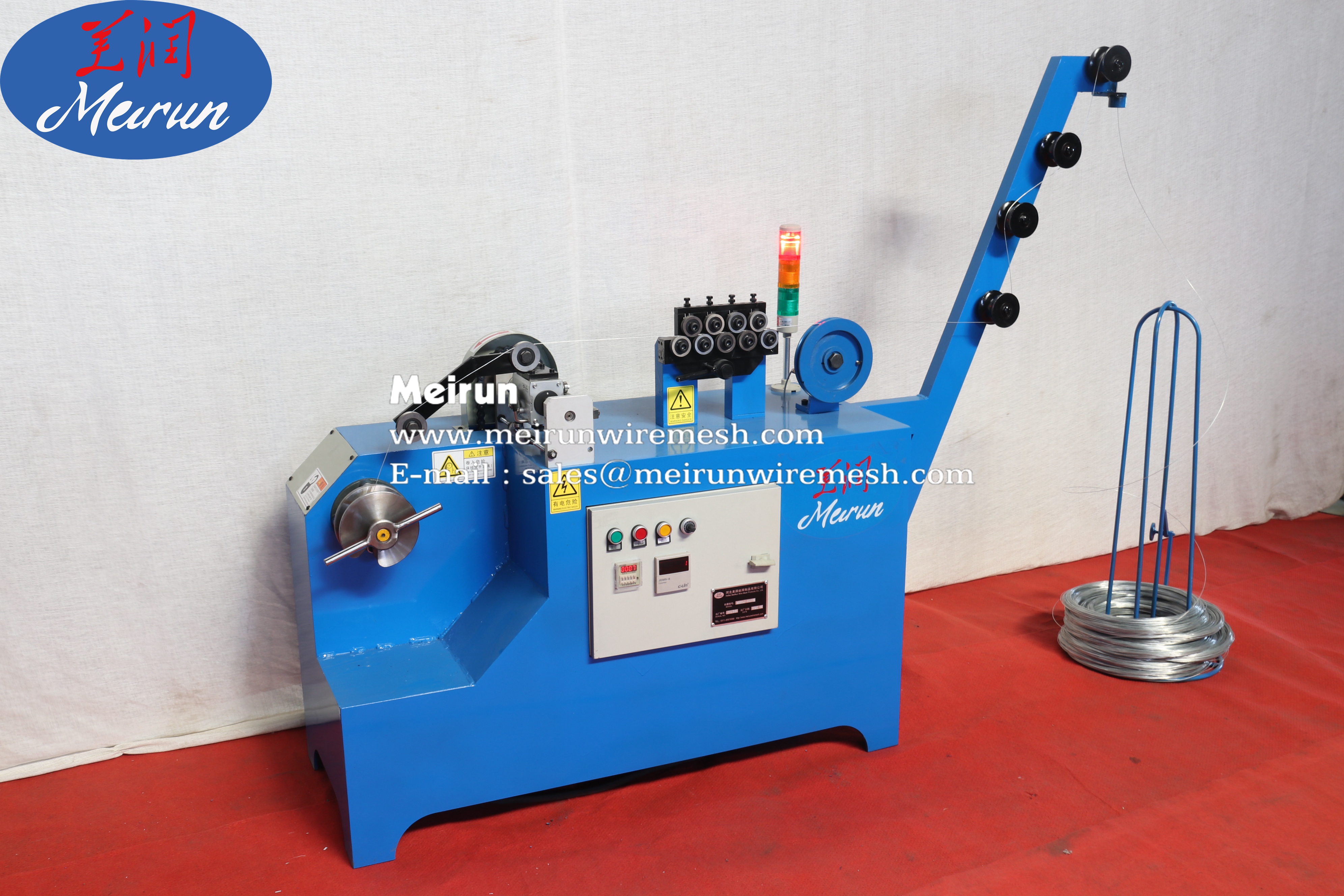 Galvanized wire producer Steel Wire Coiler And Roller Making Machine with CE Certificate 