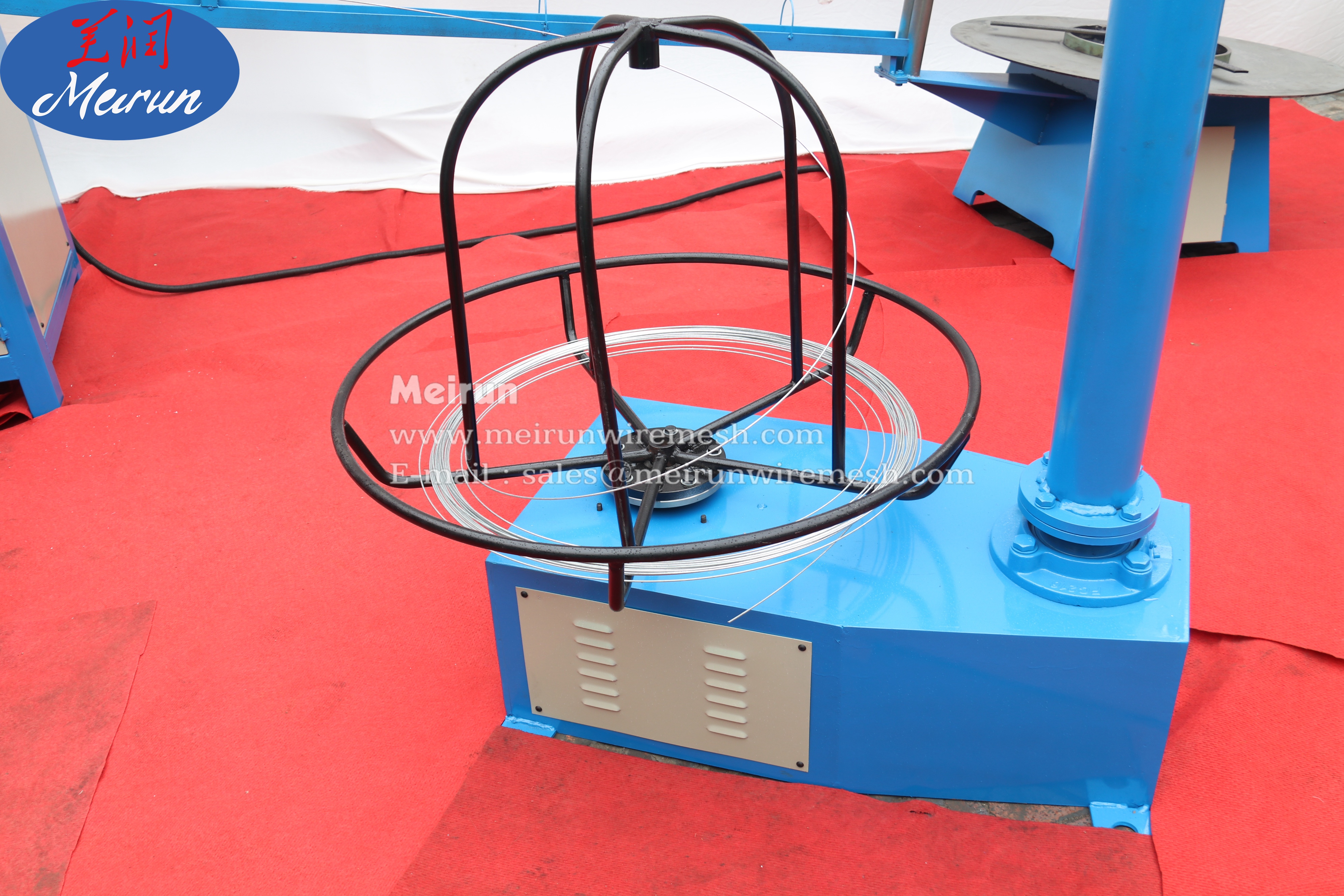 2021 Hot Selling Best Quality Razor Barbed Wire Coiling Making Machine 
