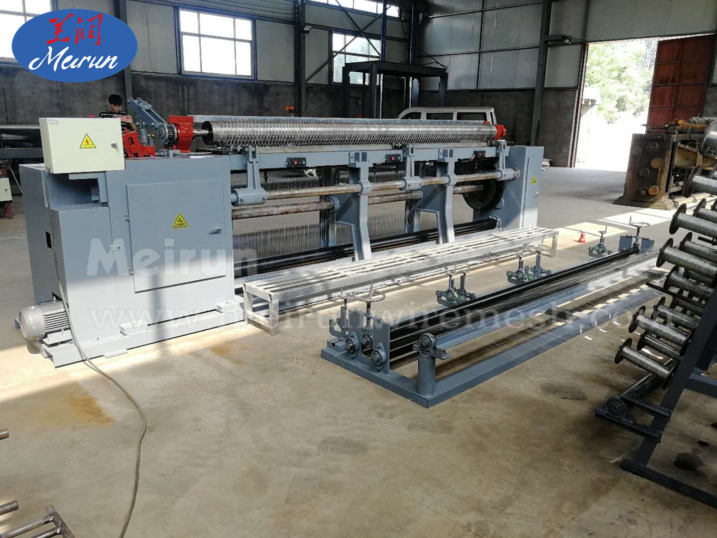 Gabion Mesh Hexagonal Wire Netting Machine for Bird Cages Stone Cages