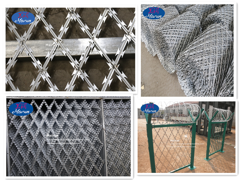 焊网刀片刺绳产品图