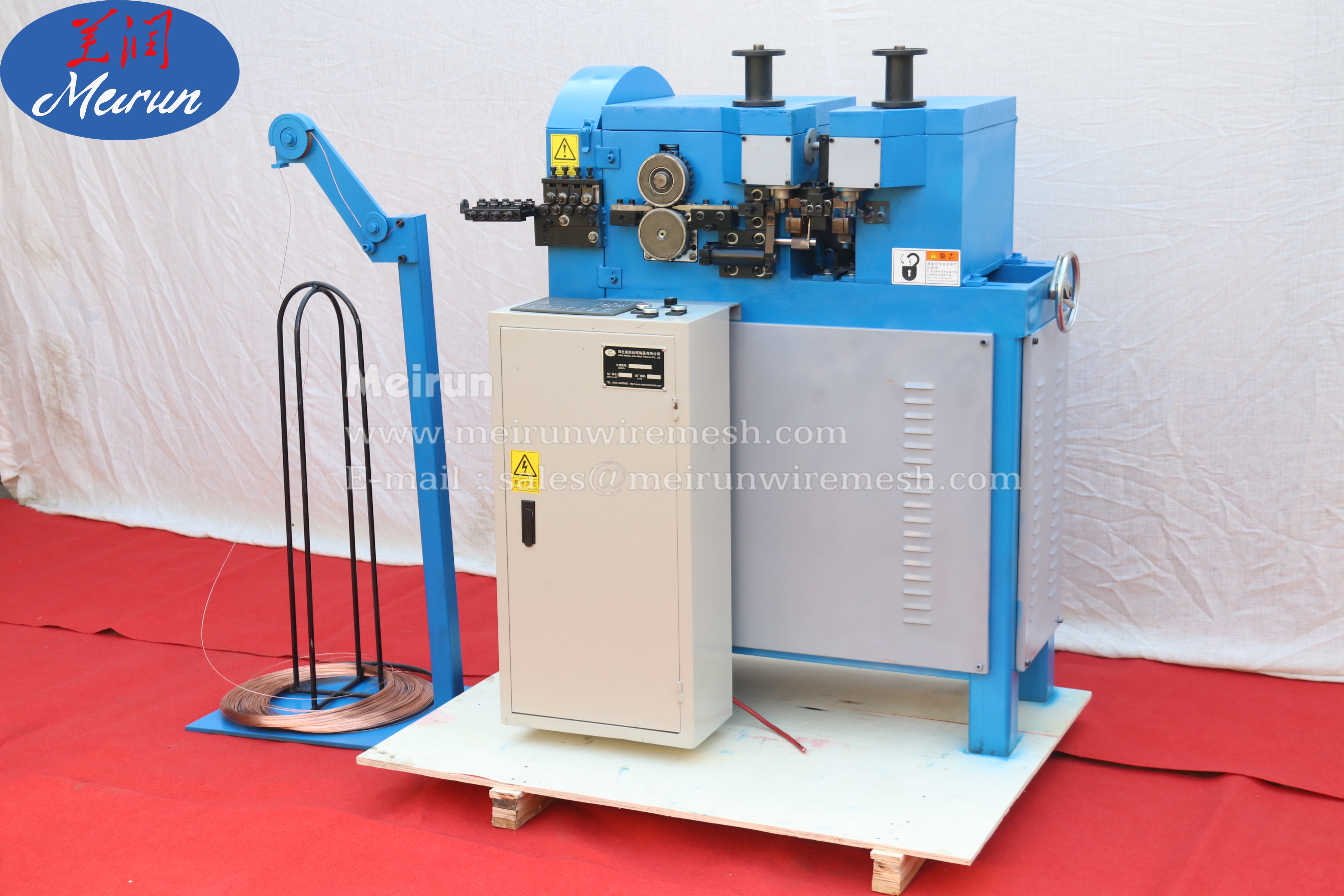 Automatic Double Loop Tie Wire Machine