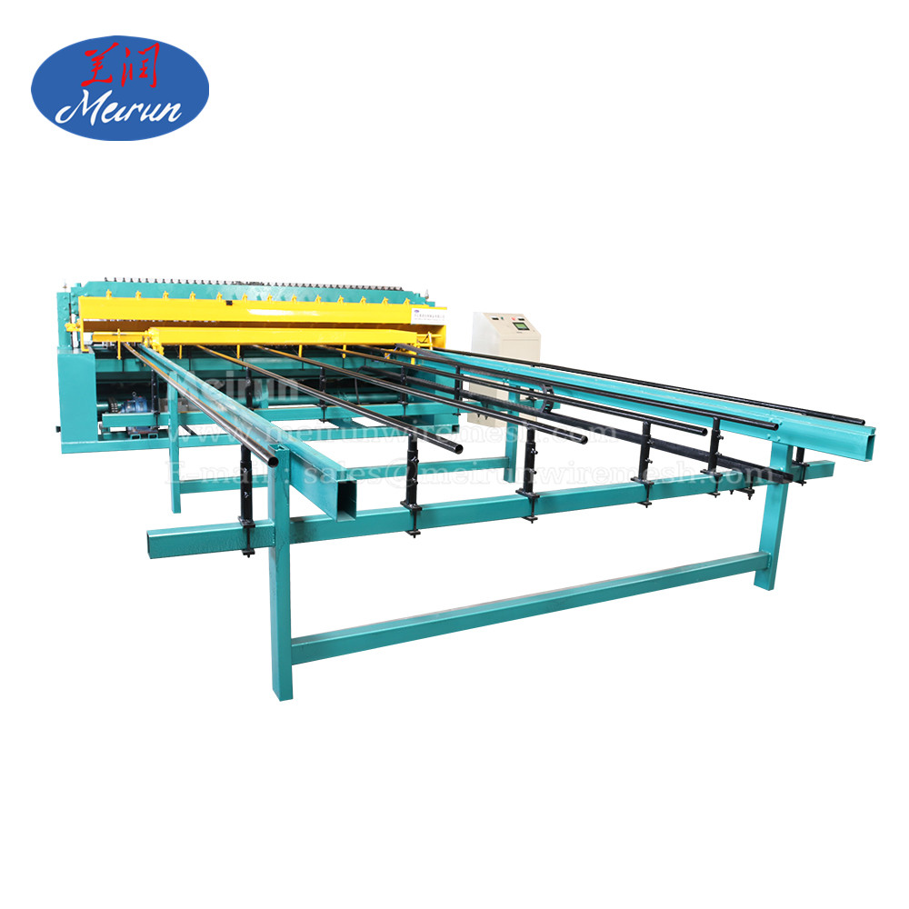Hebei Meirun Easy Operation Anti-climb Galvanized Wire Mesh Fence Machine Boundary Wall Fence 358 Fence Wire Mesh Welding Machine 