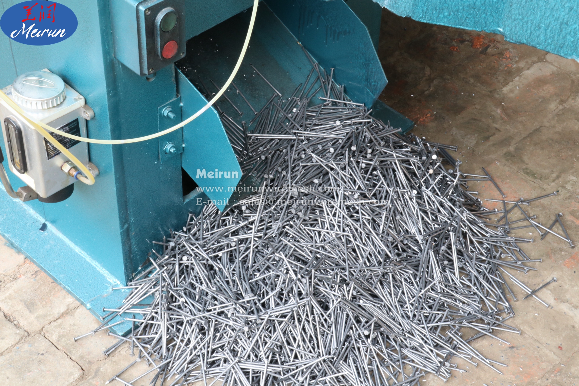 China Meirun New Nail Machine Maker for Nail Making Production Machinery Line