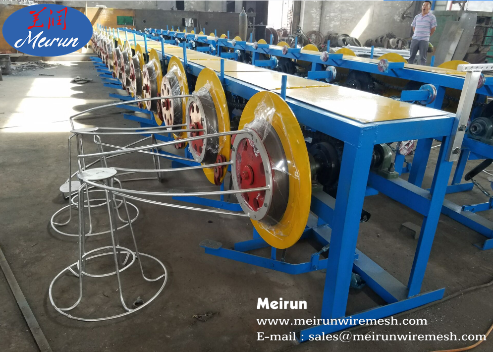 China factory per meter galvanized steel wire production line