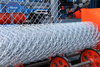 Reliable Quality PVC Coated Wire / Galvanized Wire Chain Link Fence Machine