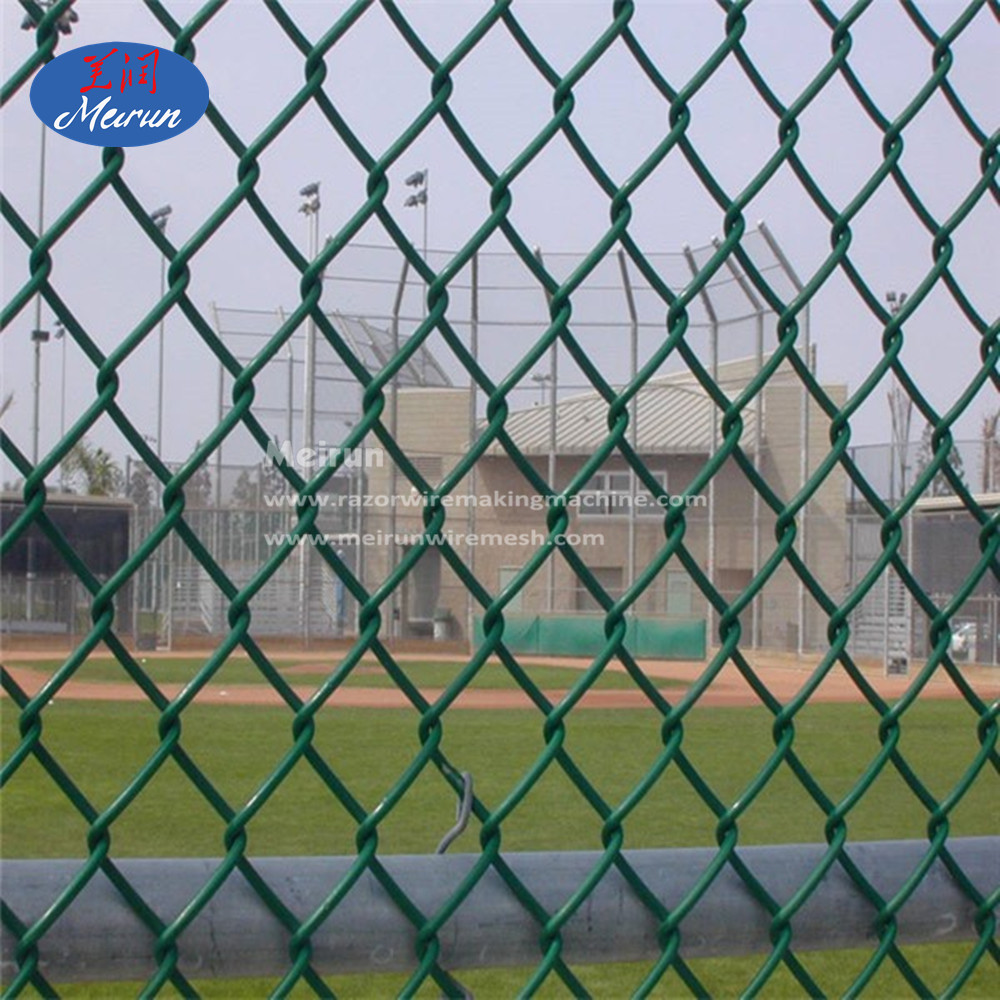 Stainles Diamond Chain Link Wire Mesh Fence