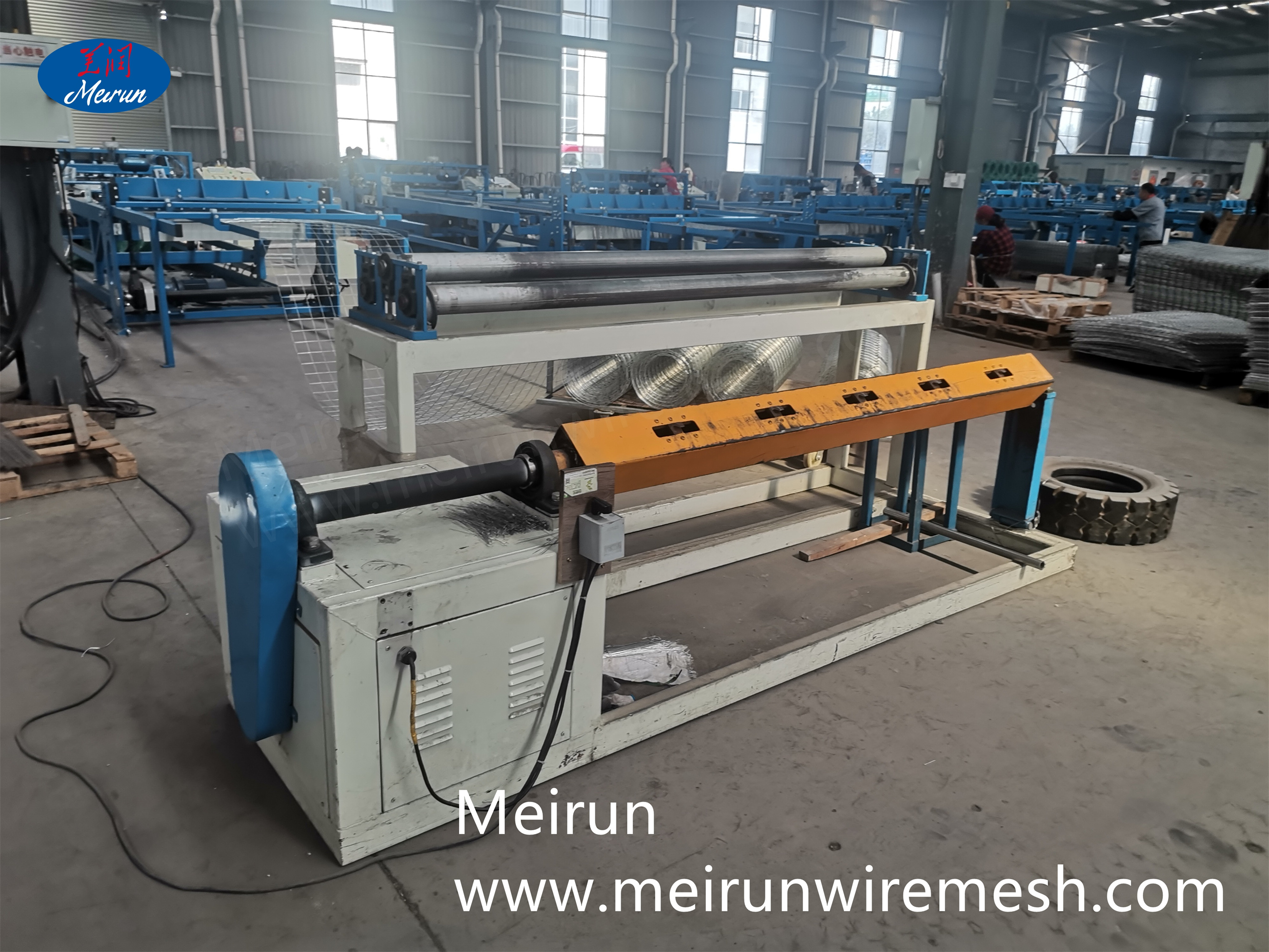 Welded Wire Mesh Panels And Pieces Making Machine 