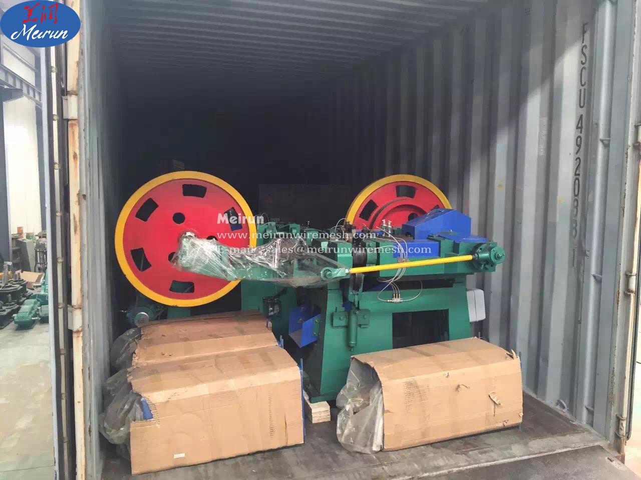  Roofing Concrete Common Wire Nail Making Machine