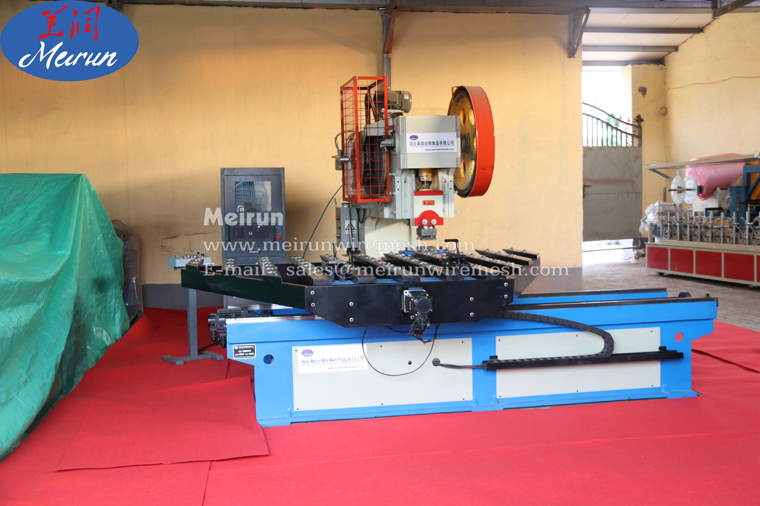 Perforated Metal Mesh Making Machine Used for Punching Hole 