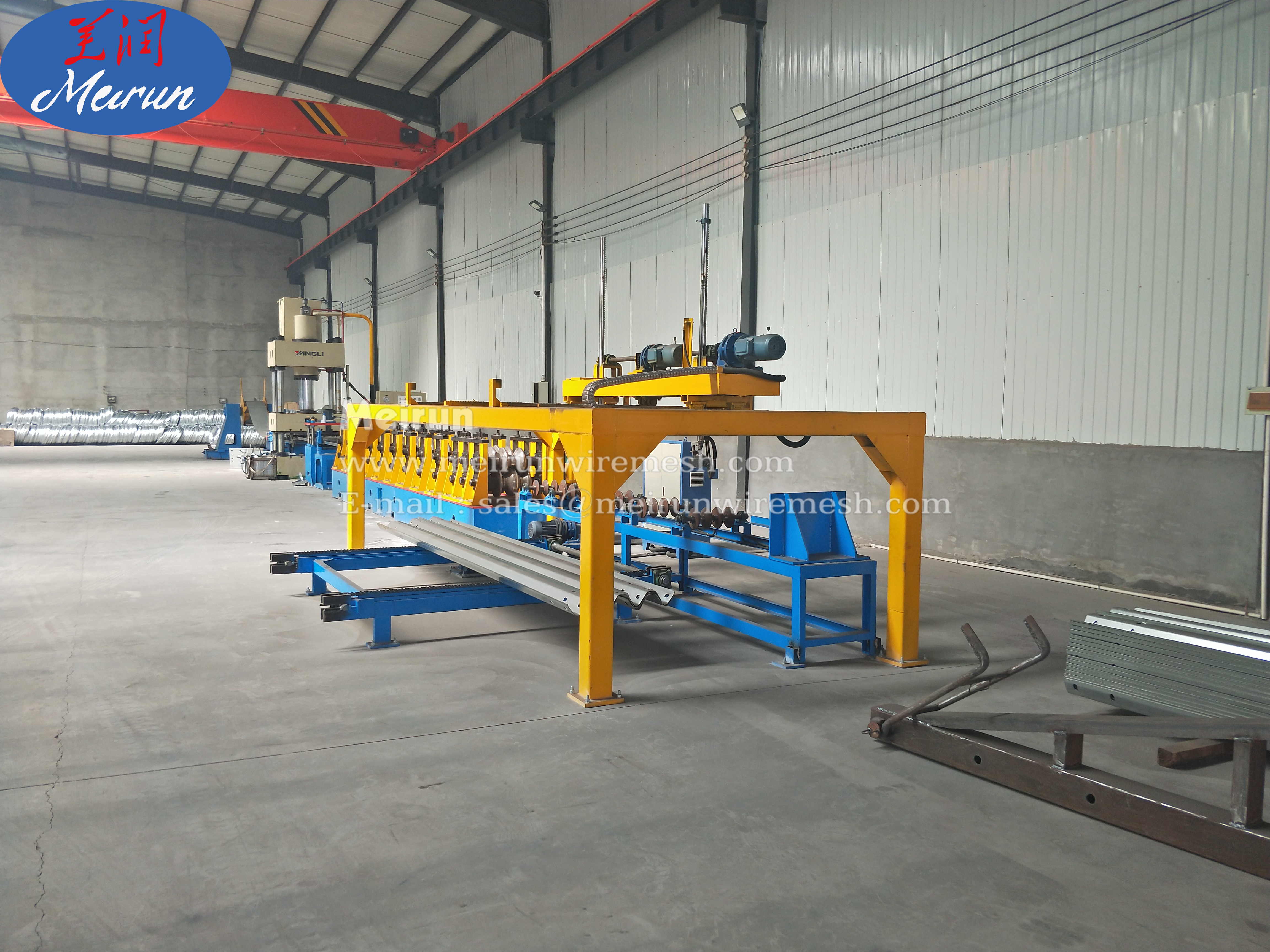 Online Sale Highway Panel Making Guardrail Roll Forming Machine
