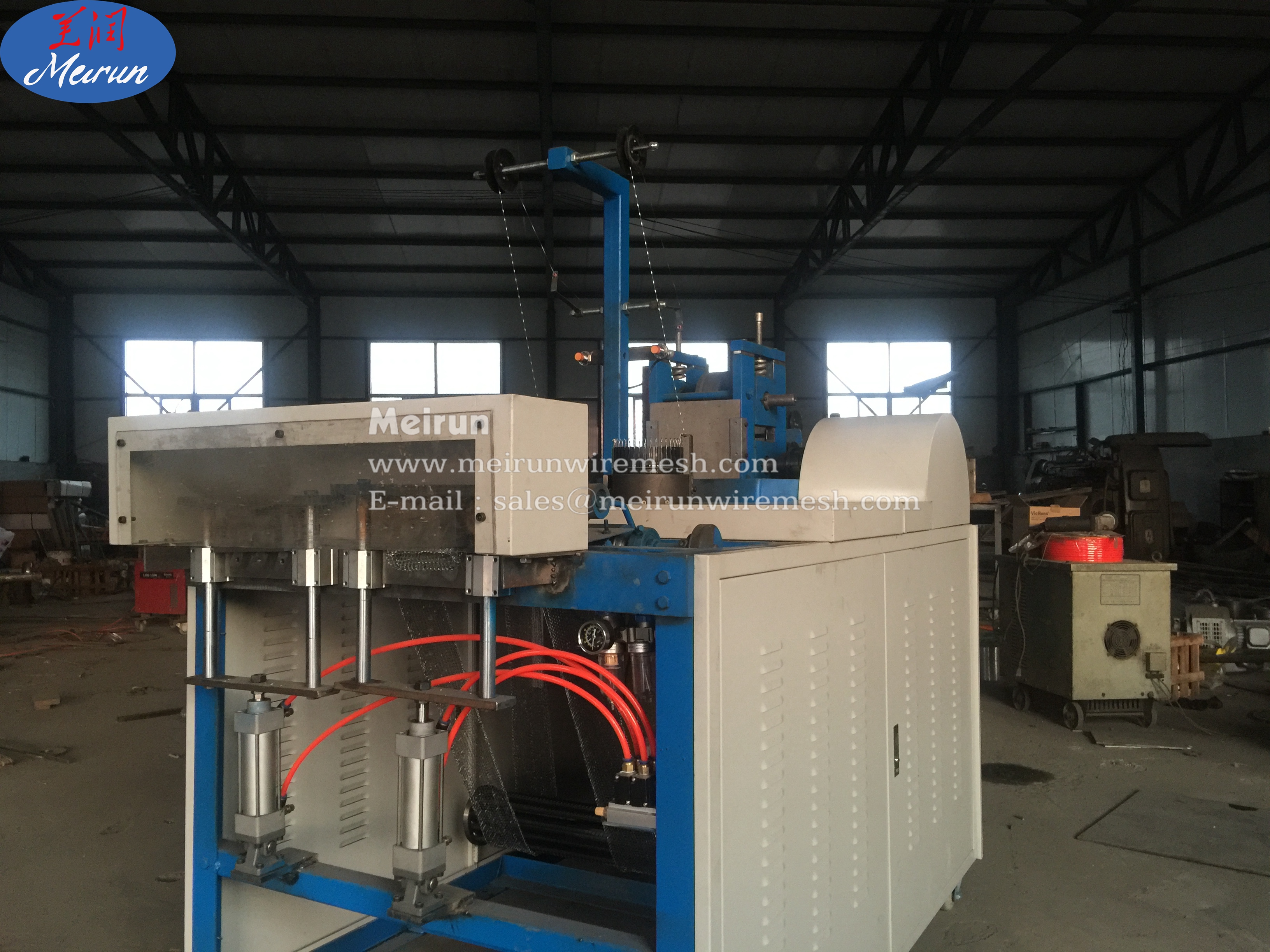 China High Quality Manufacturer Stainless Steel Wool Scrubber Making Machine