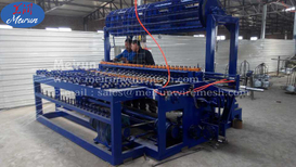 Automatic Grassland Field Fence Wire Mesh Making Machine
