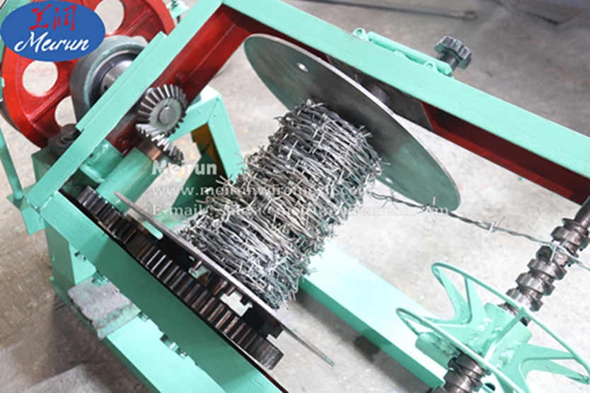 The Popular Machine Normal Double Twist Barbed Wire Making Machine