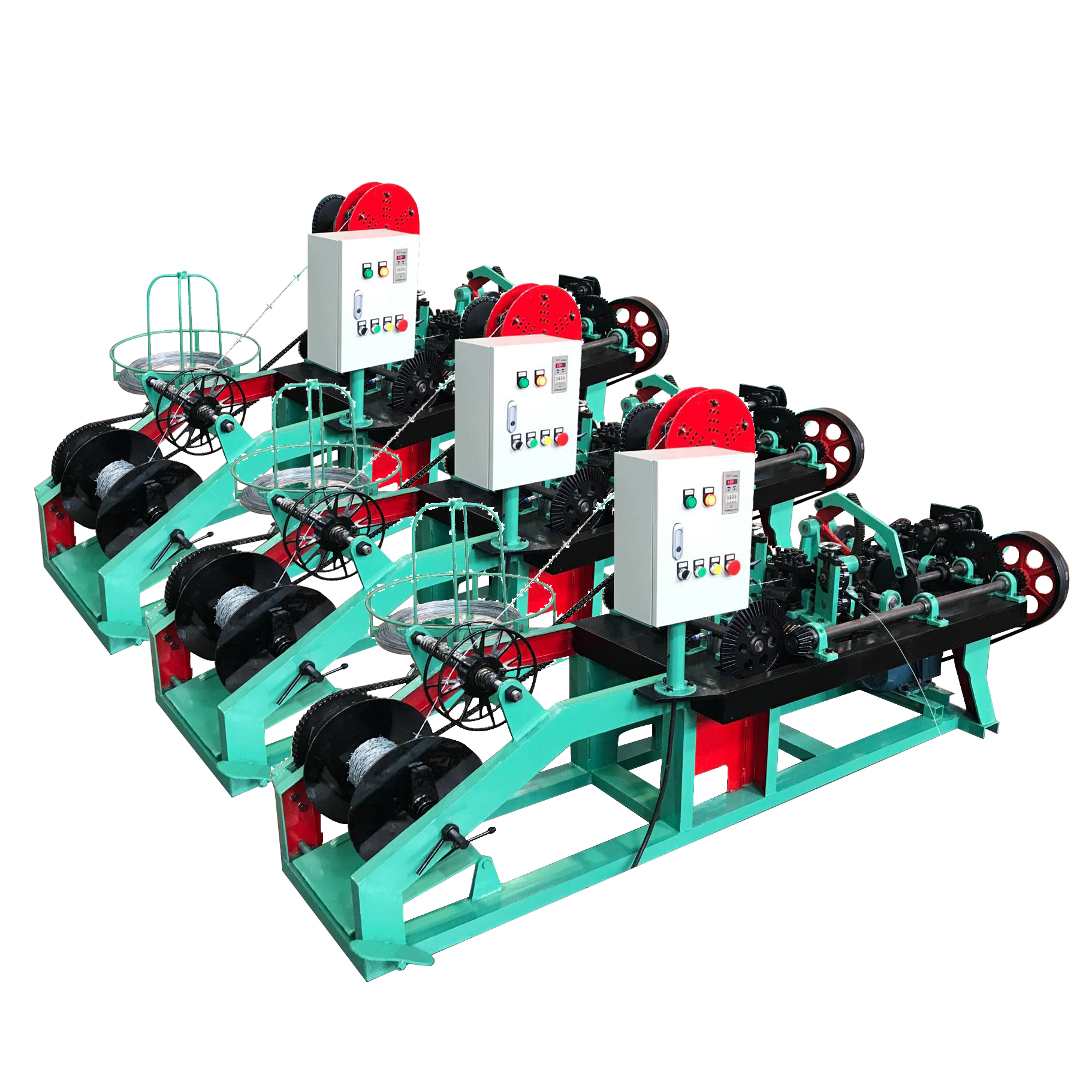 High Quality And Inexpensive Wire Barbed Making Machine Making concertina barbed wire fence