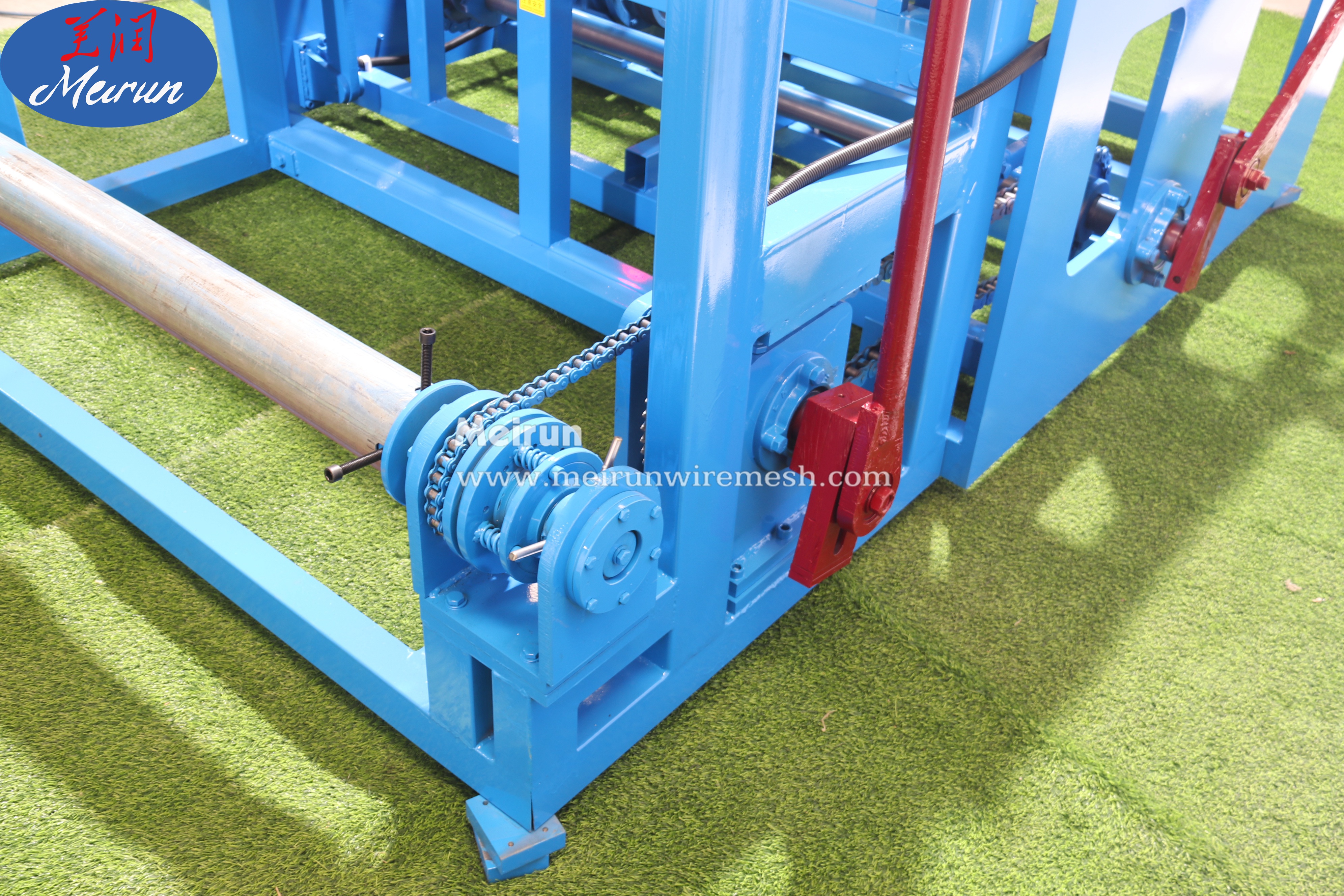 Production Line Cattle Knot Field Grassland Fence Netting Machine
