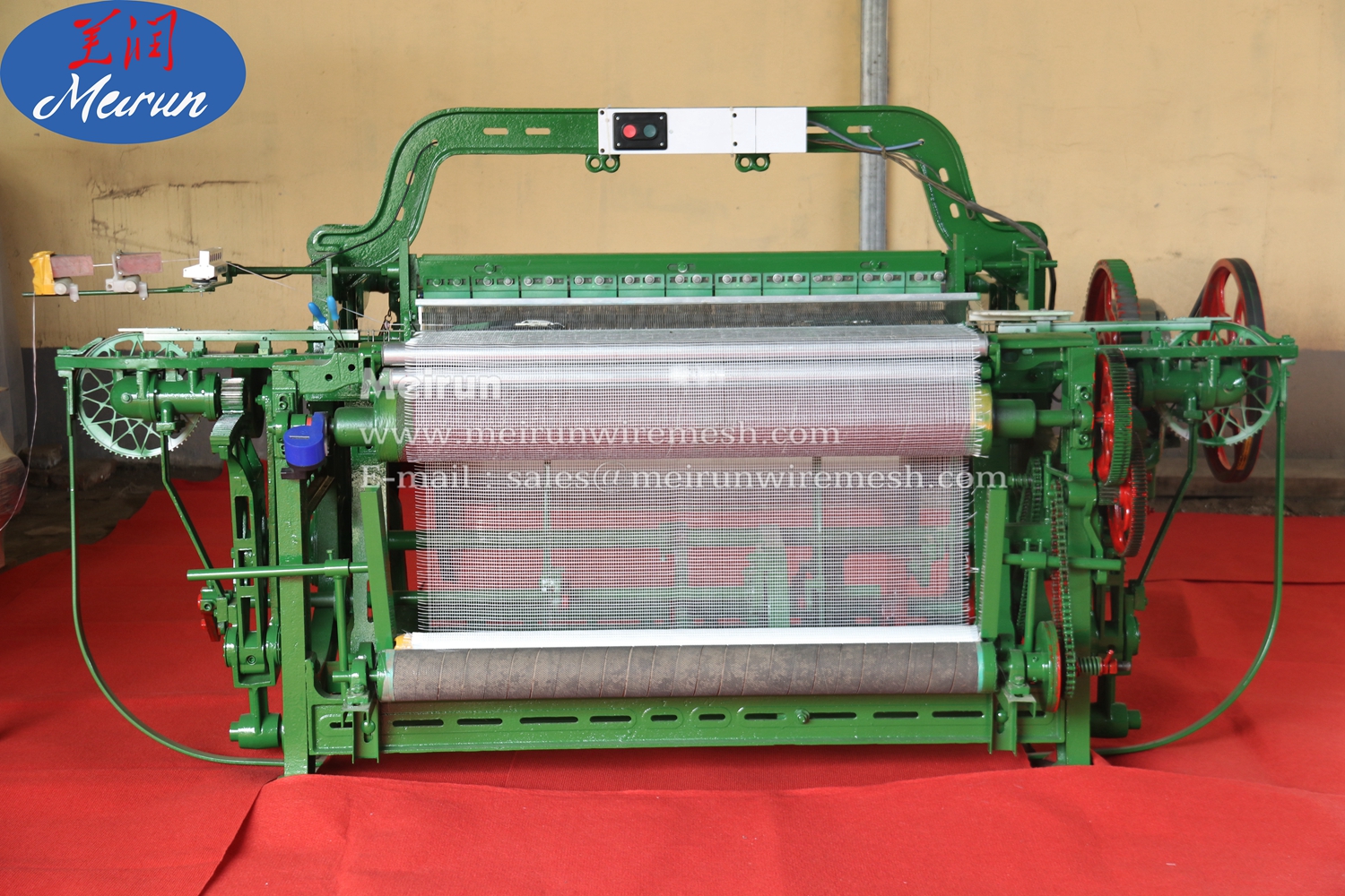 Fiberglass Gridding Mesh Production Line/Fiberglass Plain Window Screen Mesh Machine